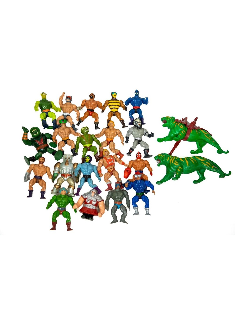Masters of the Universe Lot MOTU 1980s Vintage - Lot of 21 Figures